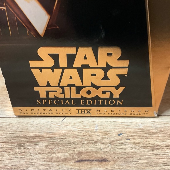 Vtg Star Wars Trilogy Special Edition VHS Tape Empire Strikes Return Jedi Movies - Picture 2 of 6